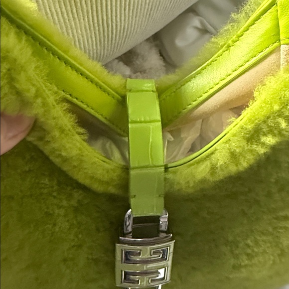 Givenchy Hobo Lamb Shearling Bag - Picture 7 of 10